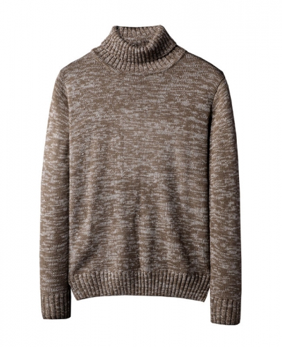 Men's Casual Autumn Winter Turtleneck Warm Sweaters